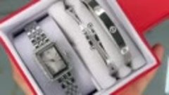 Часы + коробка+2 браслета(сталь-люкс) - 2350 руб (не серебро...