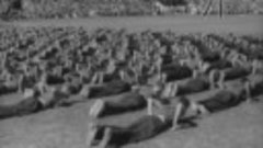 Физкультурный праздник в День ВМФ СССР (1947 год)