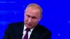 Видео слез Путина на прямой линии: дрожали губы