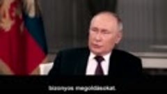 Tucker Carlson interjúja Vlagyimir Putyinnal / Tucker interv...