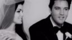 Priscilla &amp; Elvis on their wedding day 🤍