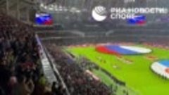 Пелагея исполнила гимн России перед матчем с сербами
