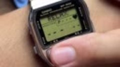 Винтажные часы Casio BP-300 с функцией тонометра из далекого...