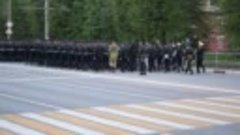 Марш воинов 336-ой отдельной бригады морской пехоты Балтийск...