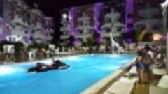 Надюшка летает над водой!Flyboard Air. Вотерджет. Club Hotel...