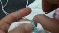 Обрабатываем край вязаного изделия - простой способ