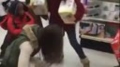 Woman Steals From Child During Black Friday...