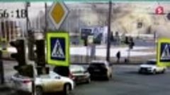 Момент обрушения СКК в Петербурге с камеры видеонаблюдения
