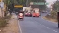 Обстановка на дорогах Индии
