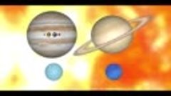 Размеры и скорость вращения планет
