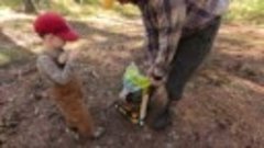Kids Farm Work Day - Trail Cameras, Deer Corn, and Picking P...