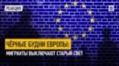 Чёрные будни Европы: Мигранты выключают Старый Свет