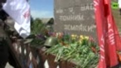 Военнослужащие ВС РФ восстановили мемориал героям Великой От...