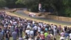 Mighty Penske PC22 hurled up Goodwood hill