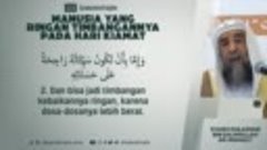 0035 - Manusia yang Ringan Timbangannya Pada Hari Kiamat - S...