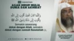 0299 - Agar Hidup Mulia Dunia dan Akhirat - Syaikh Sulaiman ...