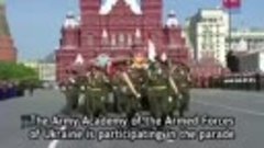 Парад на Красной площади 9 мая 2010 года...