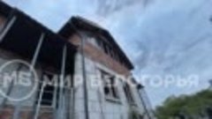 Тушение пожара в Дубовом