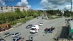 Аввария в Златоусте на проспекте Гагарина 22 мая 2024 года