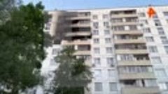 Жителей многоэтажки эвакуировали из-за пожара на севере Моск...