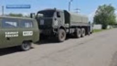 Первый гуманитарный конвой Единой России отправился в освобо...