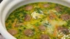 Суп с плавленым сыром 😊 Ароматный, легкий и вкусный ❤️