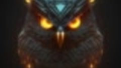 mechanical flame owl 4К