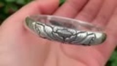 Недавно спроектированный серебряный браслет