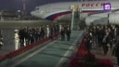 Путин прилетел в Узбекистан