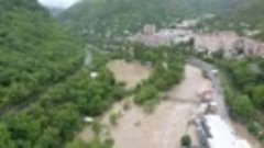 Наводнение в Армении: река Дебед разлилась и подтопила насел...