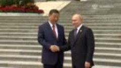 Владимир Путин прибыл в Китай