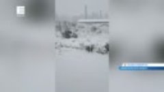 Идёт Похолодание: Город Шарыпово засыпало снегом в последние...
