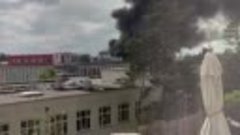 🔥В Берлине горит завод оружейной компании Diehl, производящ...