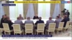 Путин – после инаугурации встретился с командирами подраздел...