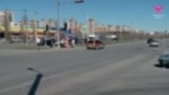 Один из самых сложных перекрёстков в Тюмени