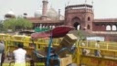 Full Chicken Fry 400 Rs - Opposite Jama Masjid Delhi - India...