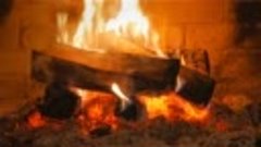 4K Realtime Fireplace - Relaxing Fire Burning Video - 3 Hour...