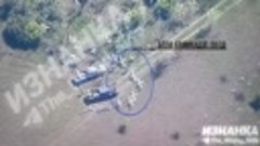 Кадры уничтожения скопления беспилотной авиации ВСУ