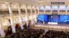 Путин выступил на съезде Федерации независимых профсоюзов