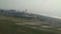 Посадка самолёта Аэробус 330в аэропорту Мале. 