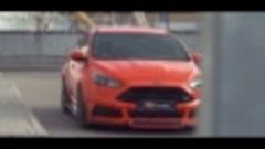 Red Focus ST sedan by SS-tuning