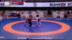 Asian OG2024 97kg Alisher YERGALI (KAZ) vs. Andrei Romanovit...