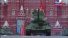 Новейшие бронемашины впервые прошли по Красной площади