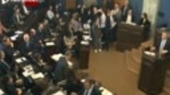 Очередная драка в парламенте Грузии произошла 