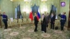 Путин и король Бахрейна начали переговоры в Кремле в узком ф...