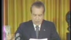 President Nixon - Watergate Speech - 30th April 1973