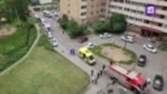 Кадры штурма квартиры открывшего стрельбу в Петербурге