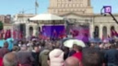 В Ереване на митинг вышло около 80 тысяч человек