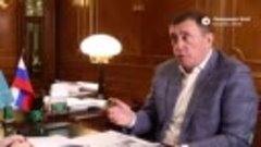 Встреча губернатора Валерия Лимаренко и мэра Анивского район...