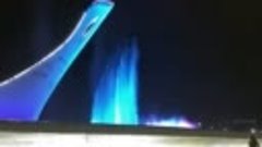 Поющий фонтан Сочи парк Олимпийский.
